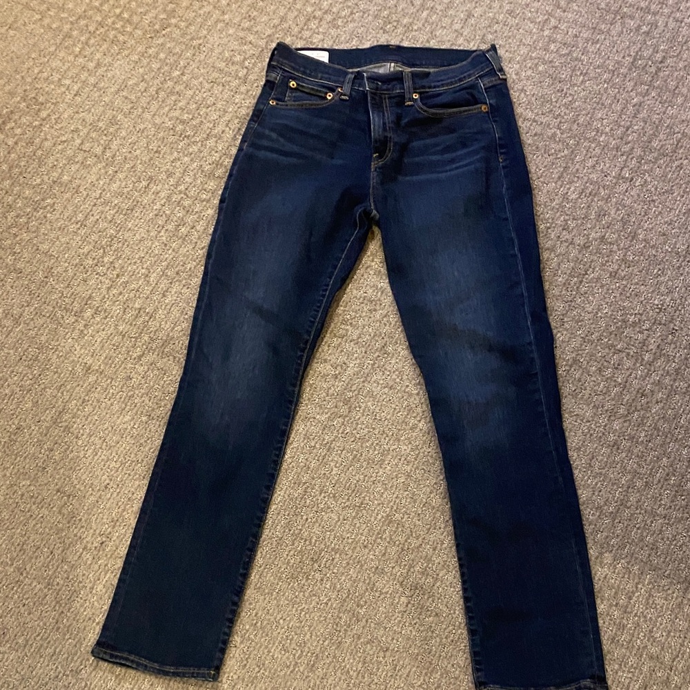 GAP Dark Blue Straight Leg Women's Jeans 8R